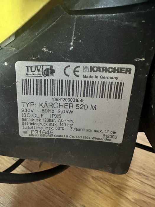 Karcher 520M aparat de spalat cu presiune