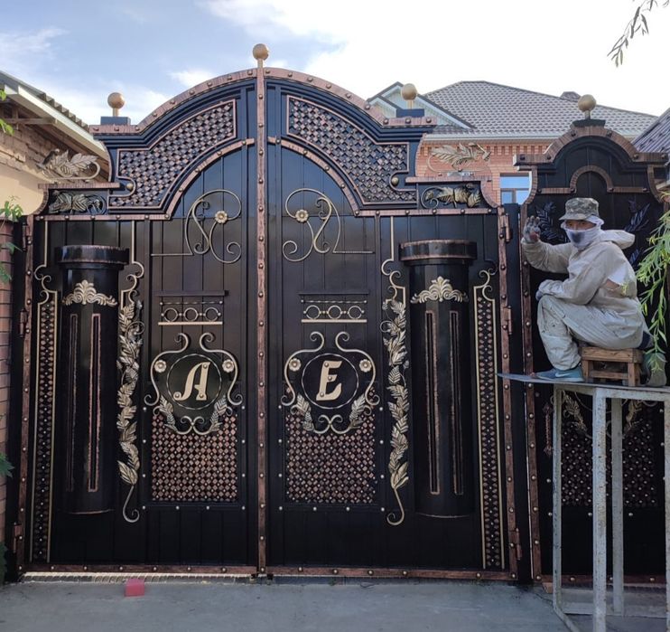 Покраска          варот