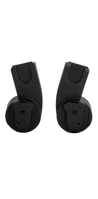 Carucior Cybex Gold Balios S Lux Moon Black cu cadru negru si maner cu