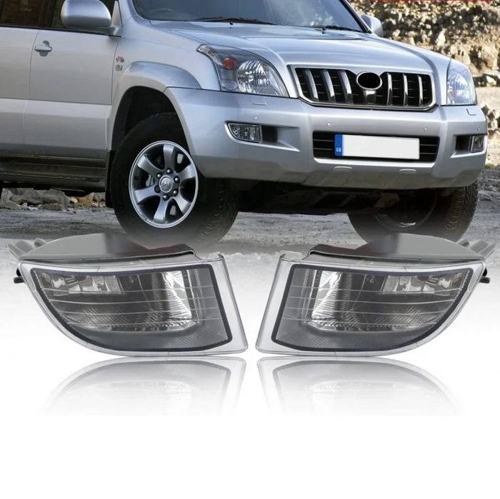 Противотуманные фары для Тойота Land cruiser prado 120, 03-09