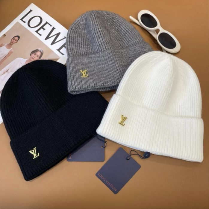 Căciulă LV Spark Beanie – Neagră, Cașmir