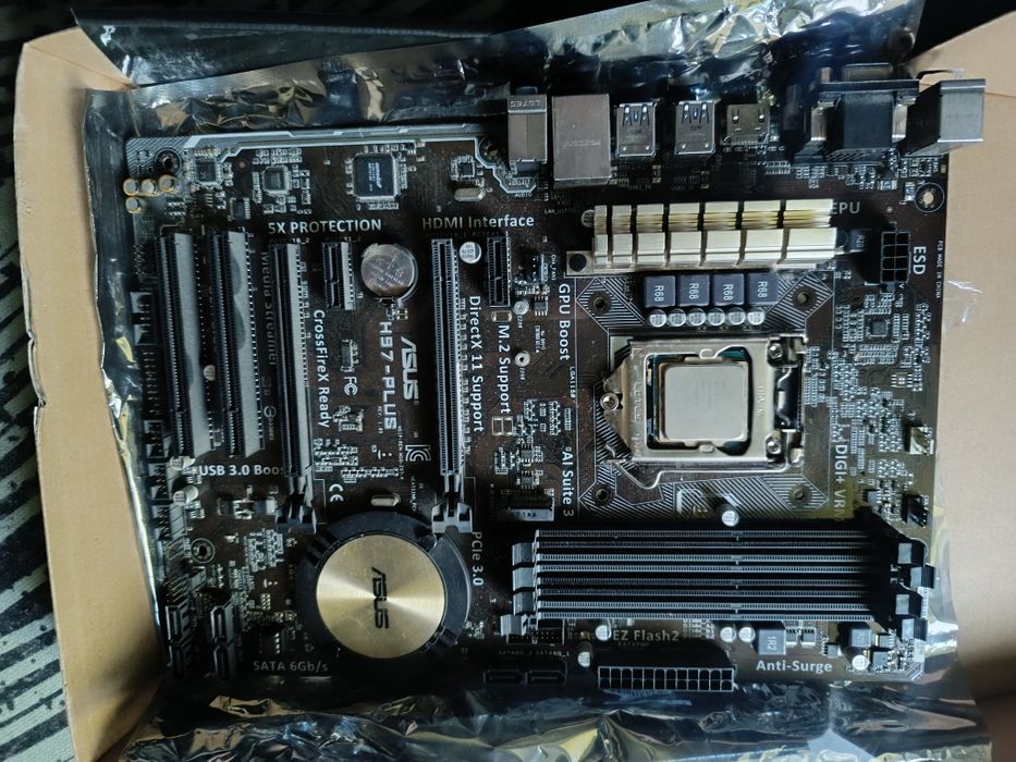 I7 4790, h97- plus, 16gb ddr hyperX fury
