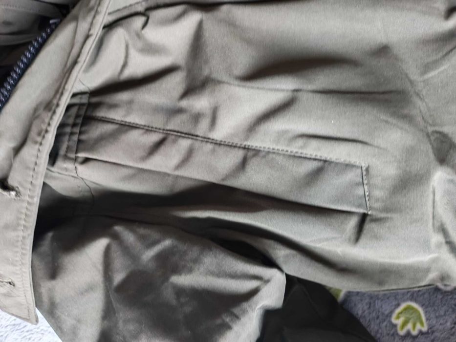 Дебело зимно яке зелено с пух