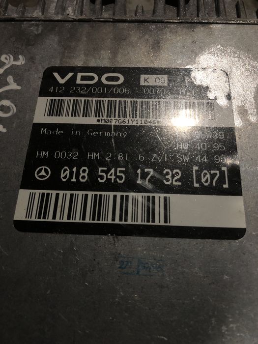 Эбу на м104 мотор от w210 мерседеса.