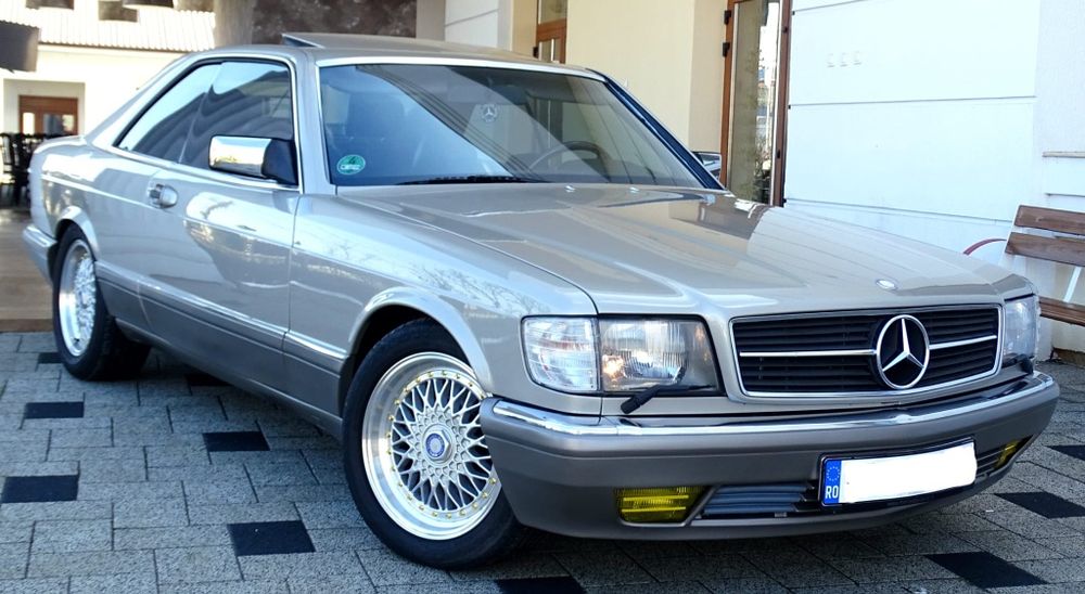 MERCEDES S Class coupe / SEC 500 ‼️1988 VEHICUL ISTORIC‼️