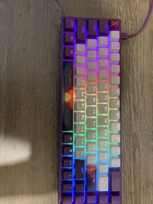 клавиатура:dark project sunrise 65%