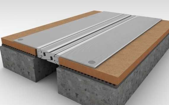 АКВАСТОП Алюминиевые профили для деформационных швов аквабарьер