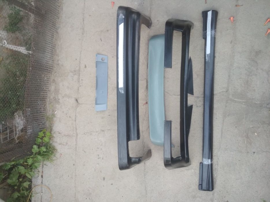 Накладки на bmw e34 бампера на BMW E34 M Technic