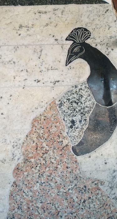 Мозайка ( пауни символ на богатство власт и безсмъртие)