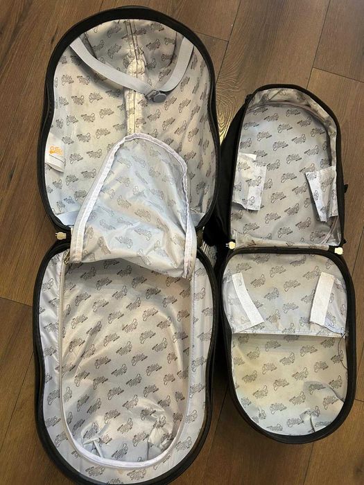 Set trolley troler + ghiozdan copii Cuties, Dinozaur