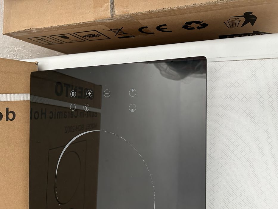 НОВИ Котлони за вграждане GRENTO 2ка керамичен плот за вграждане