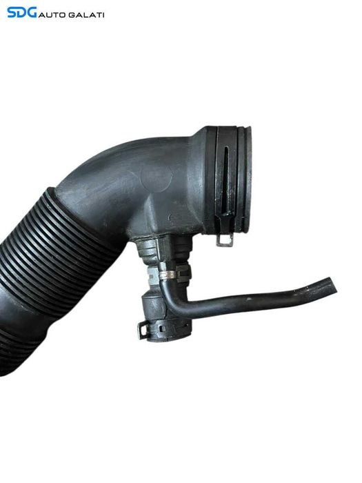 Furtun Conducta Tub Tubulatura Racord Admisie Aer Volkswagen Caddy 1.6 FSI BSE BSF 2004 - 2011 Cod 1K0129684AG 1K0129684AH 1K0129684AE [C4127]