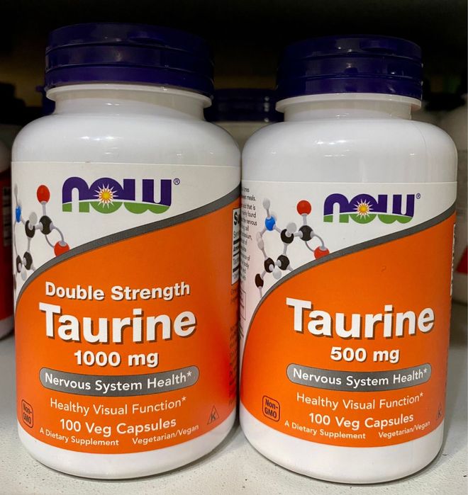 Таурин, taurine, NOW