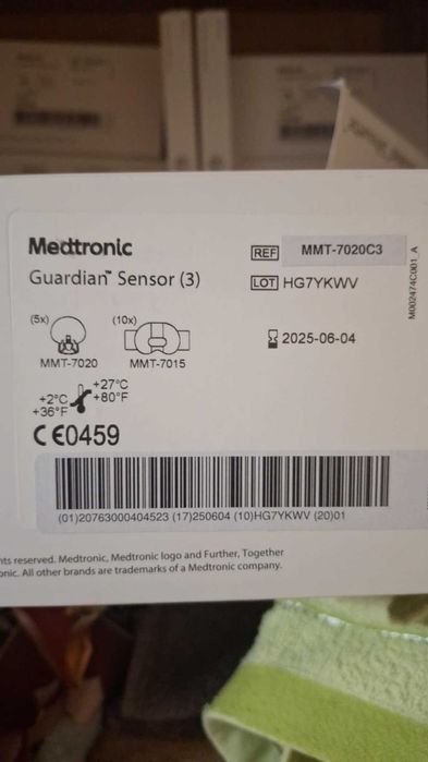 Senzori pentru pompa de insulină