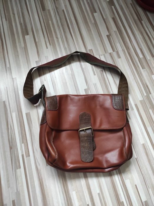 Geanta dama vintage piele naturala