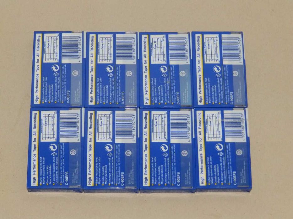 Нови аудио касети Sony EF 90