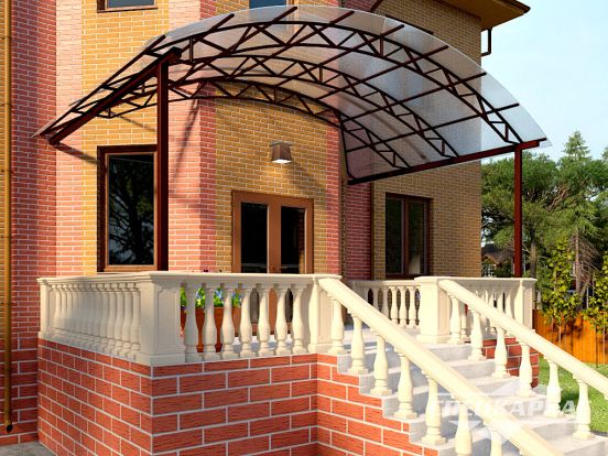 Козырики на крыльцо