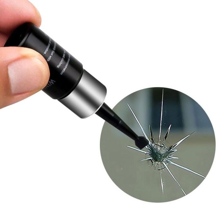 Препарат за ремонт на спукани и повредени стъкла...