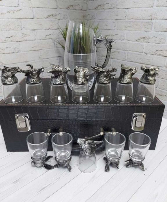 Подарок мужчине рюмки перевертыши