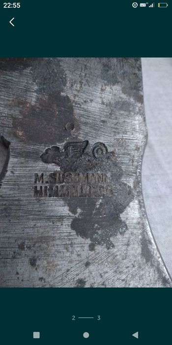 Topor vechi austriac de colectie M Sussmann Himmelberg