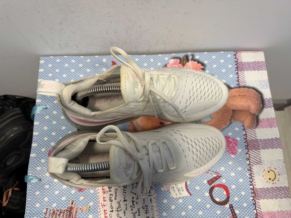Nike Air Max 270 Summit White Regal Pink''оригинални маратонки 39 номе