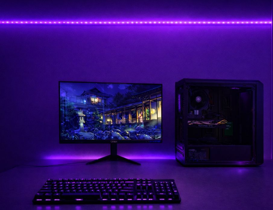 Комплект:Монитор-Пк