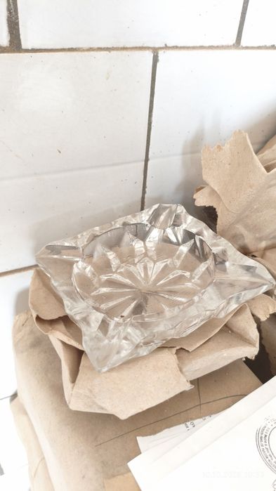 Пепельница оптом хрустальные