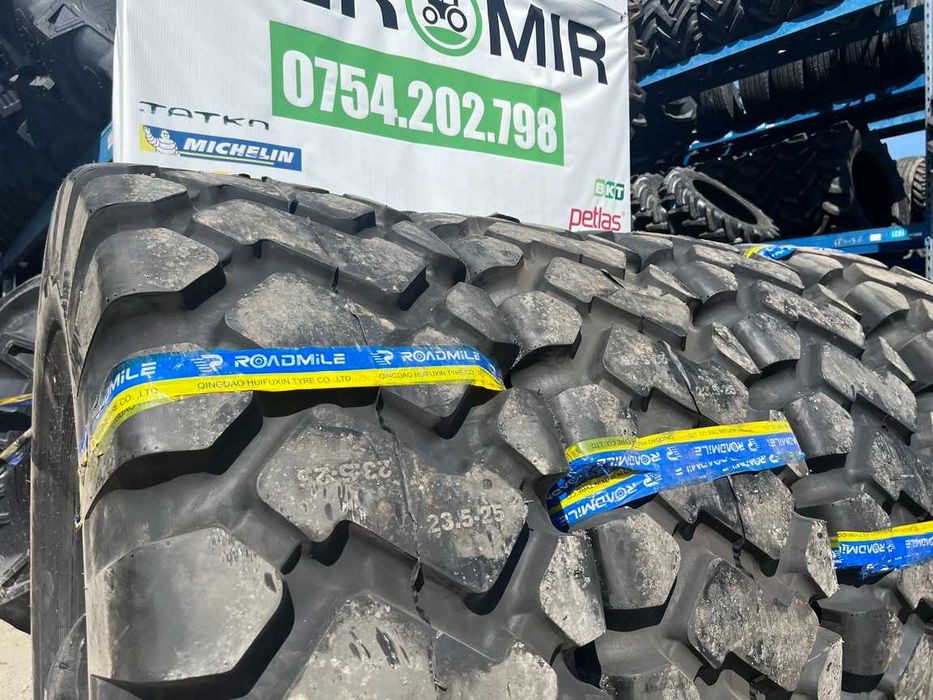 23.5-25 cu 24 pliuri marca ROADMILE anvelope noi