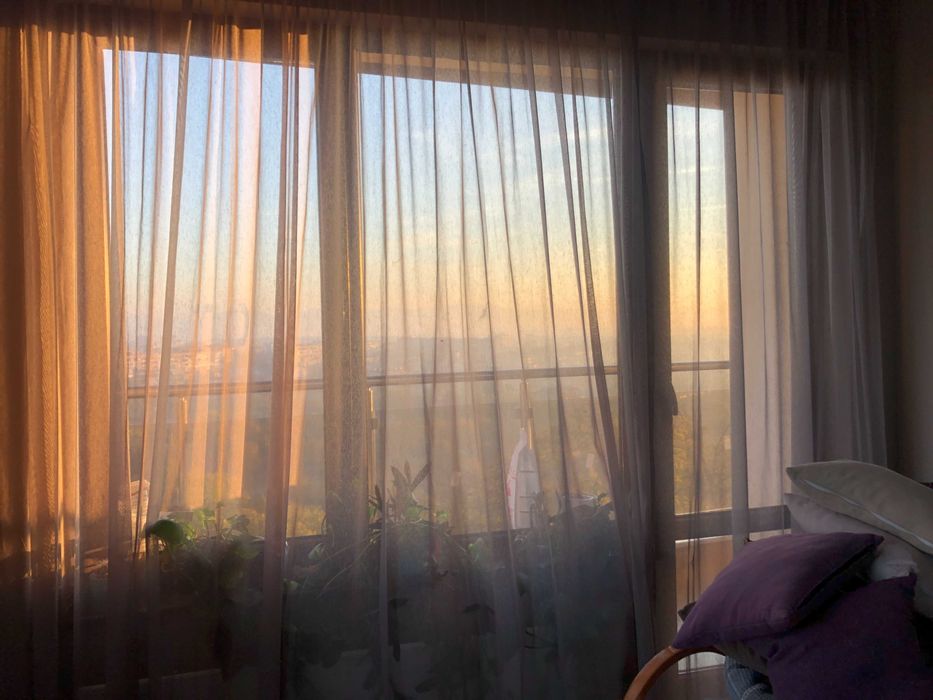 Пердета бежови 250 см дължина