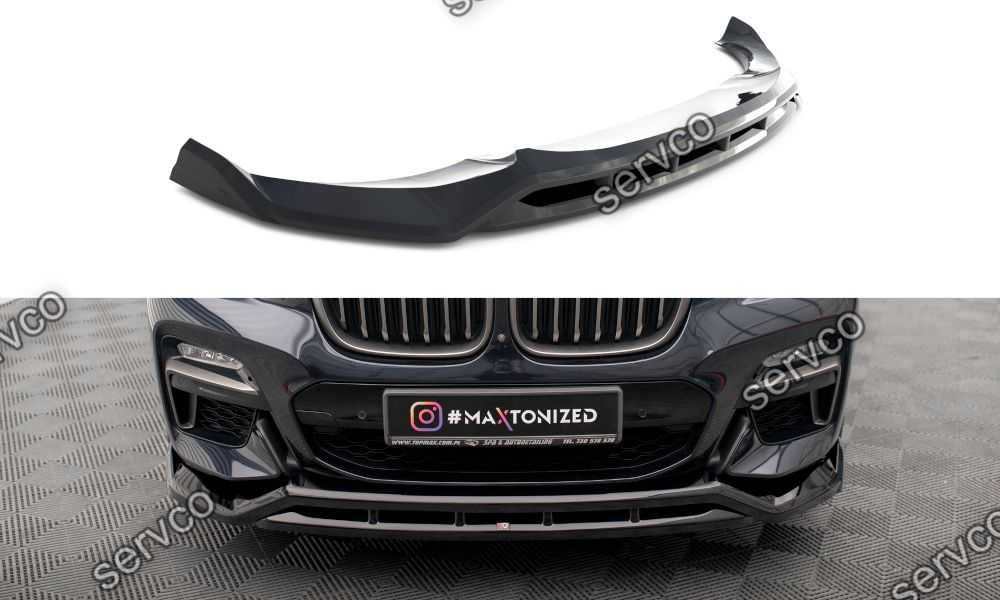 Prelungire bara fata Bmw X4 G02 M-Pack 2018-2021 v4 - Maxton Design