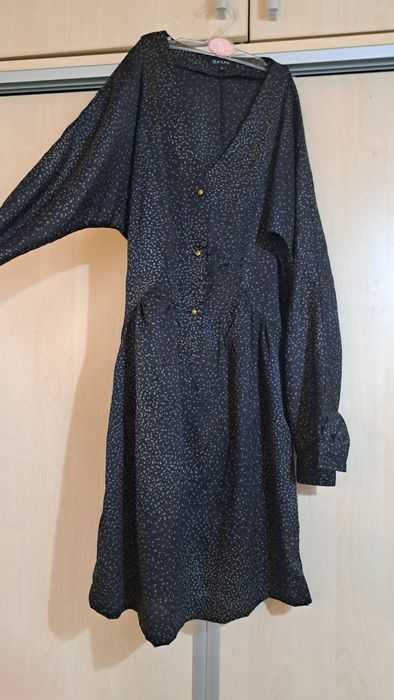 Rochie Sayan cu mâneci lungi