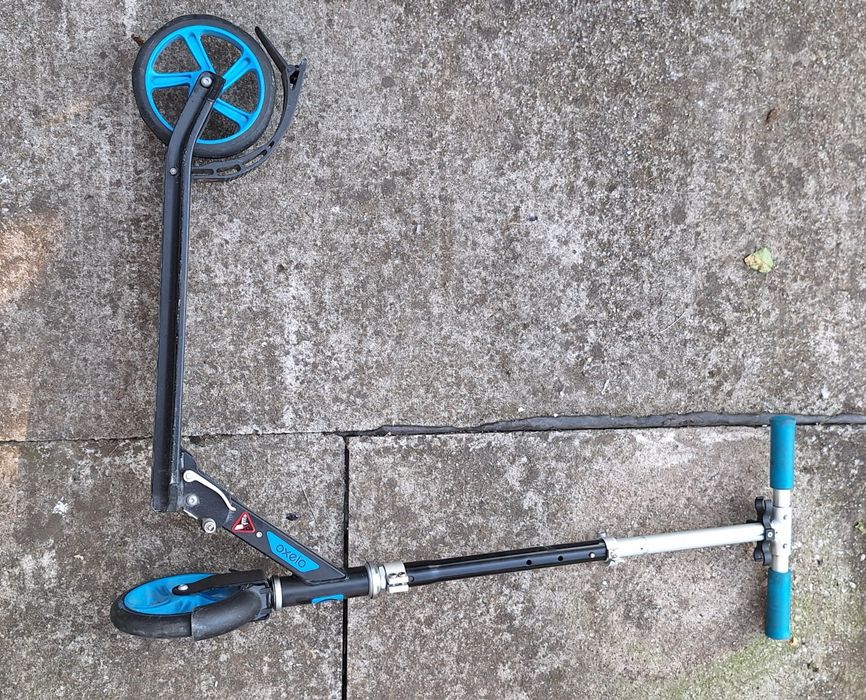 Bicicleta MTB copii Rockrider + trotineta  Oxelo MID 7