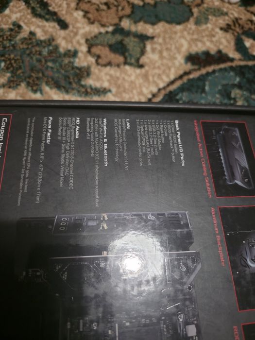 Placa de baza ASUS Crosshair Impact VIII X570 AM4 mini DTX