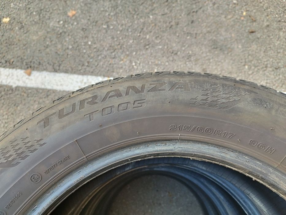 Set 4 anvelope vară Bridgestone Turanza 215/60 R17