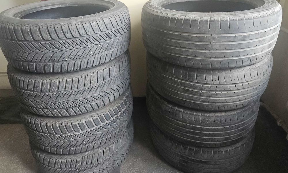 Комплект зимни и летни гуми 215/50r17