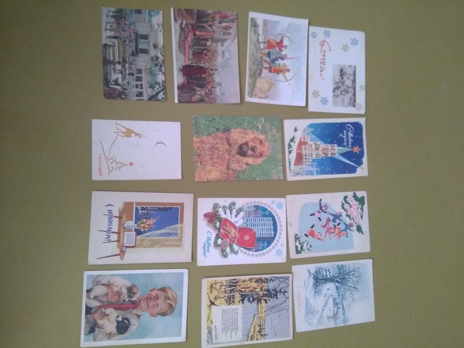 Продам открытки разных годов