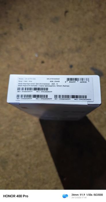 Samsung A17 telfon 8/256 xotira pachka yangi ochilmagan m:Dagbitskiy .