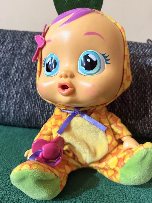 Papusa Cry Babies Tutti Frutti - Pineapple