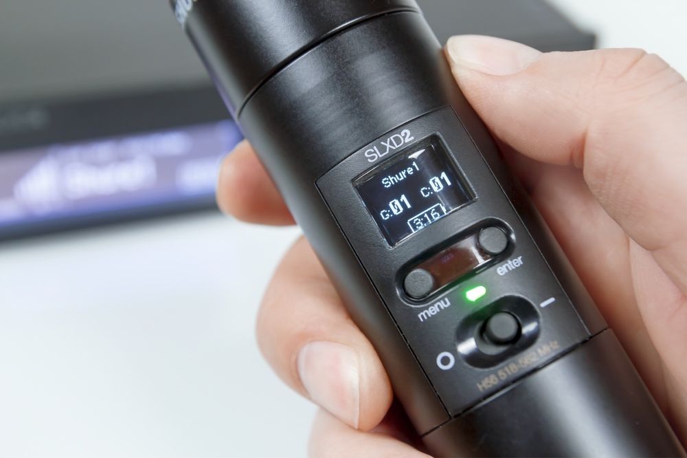 Микрофоны SHURE SLXD4D