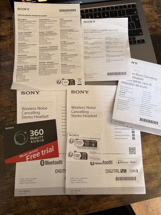 Sony WH-XB910N Extra Bass Noise Cancelling