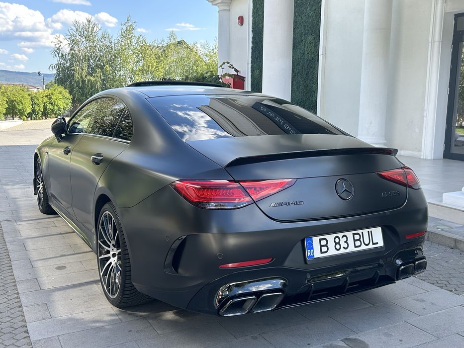 Mercedes-Benz Cls 450 4Matic AMG 2019 Mild-Hibrid 367cp 4Butoane Negru Mat