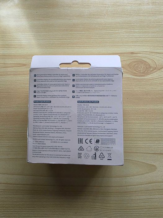 Смарт хъб Aqara - Hub M3, черен. Нов.