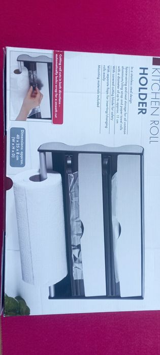 Поставка за кухненска хартия,алуминиева и стреч фолио