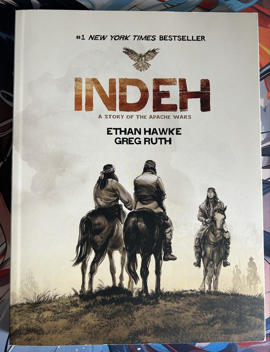 2 cărți Native American / Apache: Indeh + Elatsoe de Ethan Hawke si Darcie Little Badger (noi, impecabile)