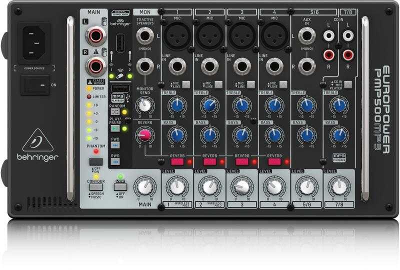 Hope Amanet P10/Behringer PMP500 Mixer cu amplificare