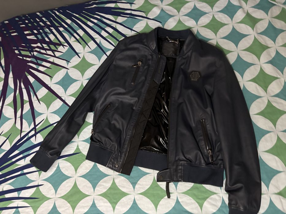 Оригинално кожено яке на Philipp Plein