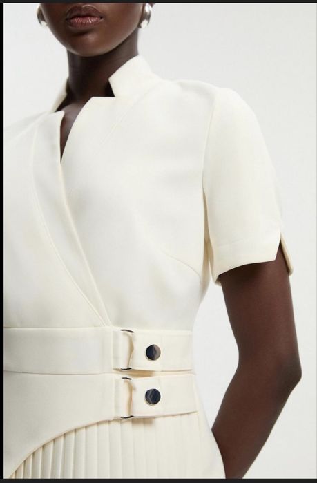 Нова бежова рокля Karen Millen, размер М/Л, UK 12