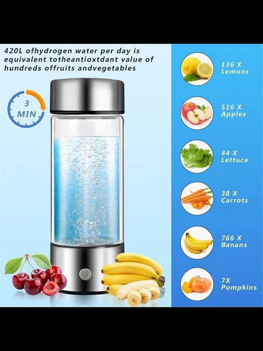Генератор водородной воды Cup Hydrogen Generator 1200PPB