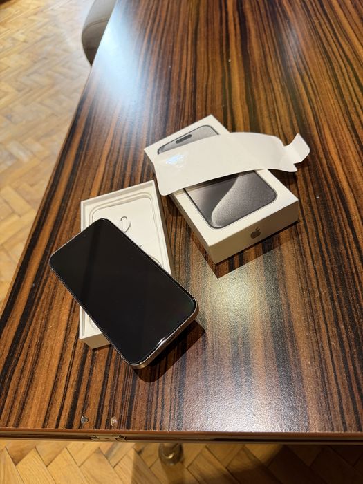 iPhone 15 PRO White Titanium 128GB