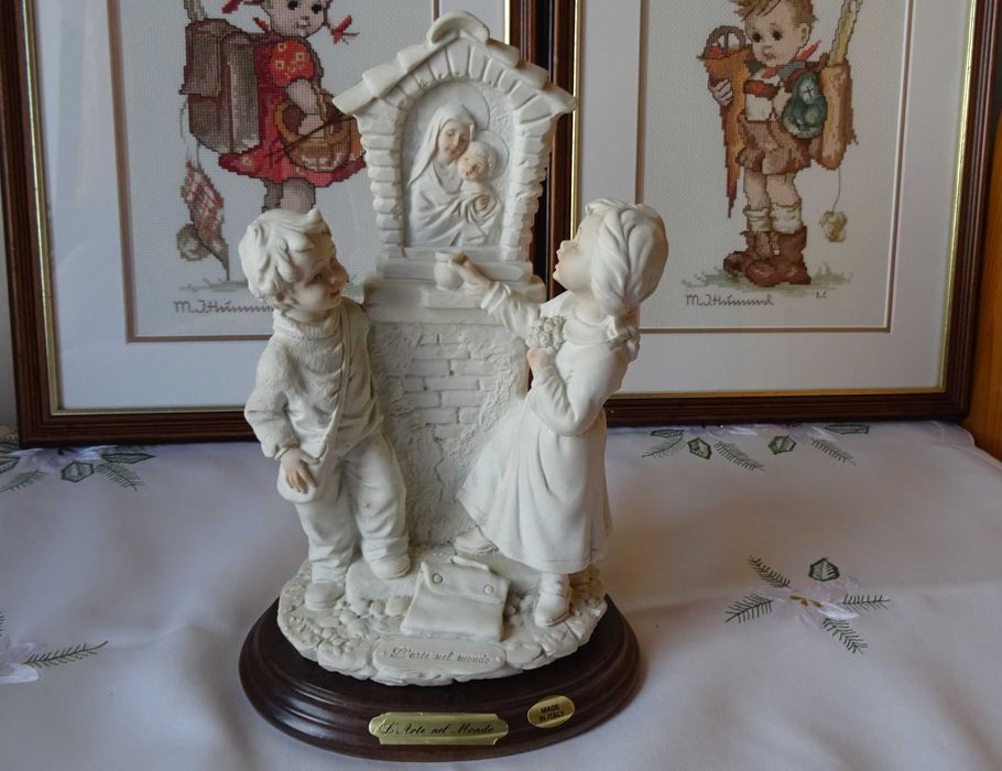 Винтидж Статуетка бисквит порцелан - L Arte nel Mondo